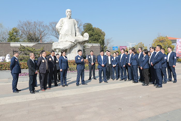 安惠科室党支部、市场党支部共建主题党日活动走进大生集团